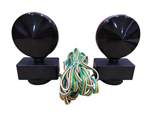 MaxxHaul Magnetic LED Towing Light Kit 12V DOT Compliant Stop Tail and Turn Signal Set with 20 ft Wiring Harness and 4 Pin Connector for Trailers Trucks RVs and Campers (50015) by MAXXHAUL - Image 4