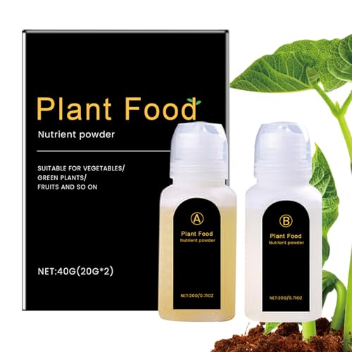 Gacqpli Fertilizante para Plantas de Interior | Nutrientes Para Hidroponía - Kit De Cultivo Para Jardín Hidropónico Frutas Césped Flores Terraza