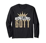 Bowling Gott Bester Bowlingspieler Geschenk Bowler Langarmshirt