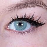Unsere Farbkontaktlinsen sind durch ein neues Druckverfahren für dunkle Augen und helle Augen geeignet und decken diese sehr stark ab.