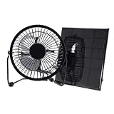 Solar-Ventilator für Gewächshaus, 5 W, Umlaufkühlung