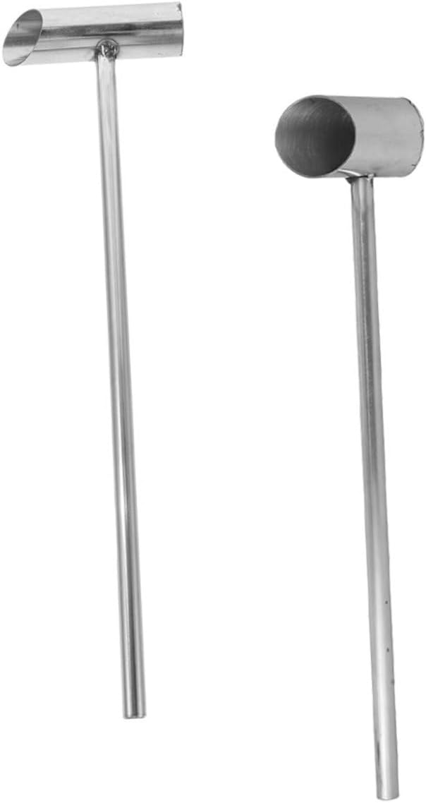 Luxshiny 2Pcs Marshmallow Scoop Reusable Candy and Sugar Spoons for Efficient Marshmallow Making Food Scooper for Candy Floss and Sugar Accessories