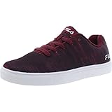 Fila Womens Knitscreen Low Top Casual Fashion Sneakers Purple 6.5 Medium (B,M)