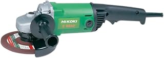 HIKOKI G15SA2S9Z- Corded 150mm Large Angle Grinder with 1200 Watts Powerful Motar For More Comfort And Control, 8500 RPM, Side Handle, Depressed Center Wheel, Wrench Included