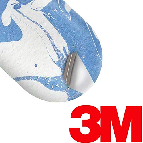 Skinit Decal Audio Skin Compatible with Galaxy Buds+ - Officially Licensed Originally Designed Marbleized Blue Design