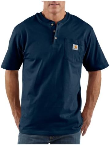 Carhartt Men's Workwear Pocket Henley Shirt (Regular and Big & Tall Sizes)