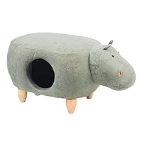 ☘️猫ハウス　カバ　スツール　ペットハウス　動物　アニマル Amazon | 猫ベッド ペットハウス 猫ハウス 靴替えスツール