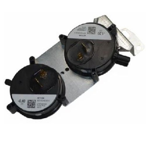S1-02434612000 - OEM Furnace Draft Air Pressue Switch 2 Stage .40"/1.20" Fits Coleman