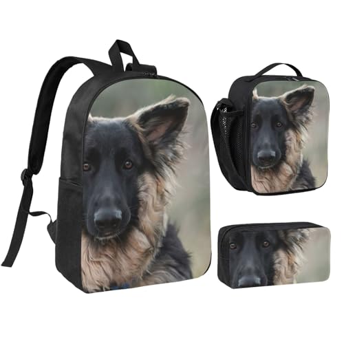 Sac à dos écolier léger anti mal de dos avec kit boîte à repas et trousse assortie