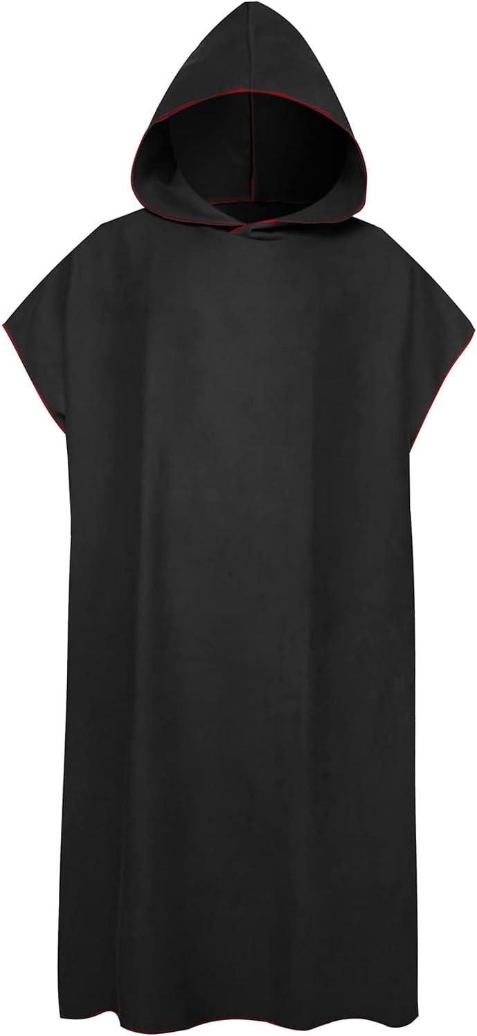 Emny Henniu Poncho De Surf Toalla Para Cambiarse Bata De Secado Rápido