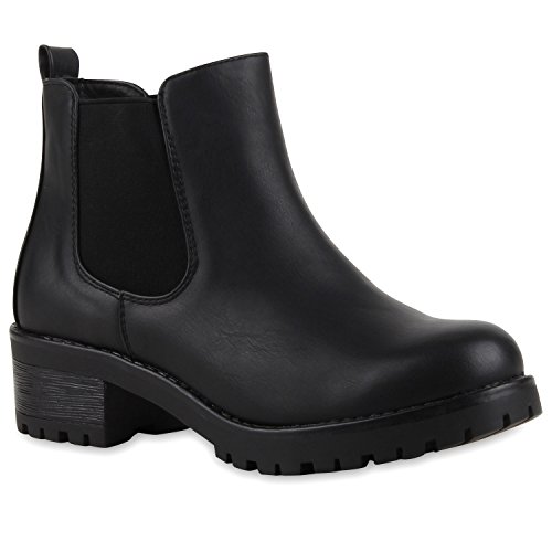 Stiefelparadies - Stivaletti da donna Chelsea con