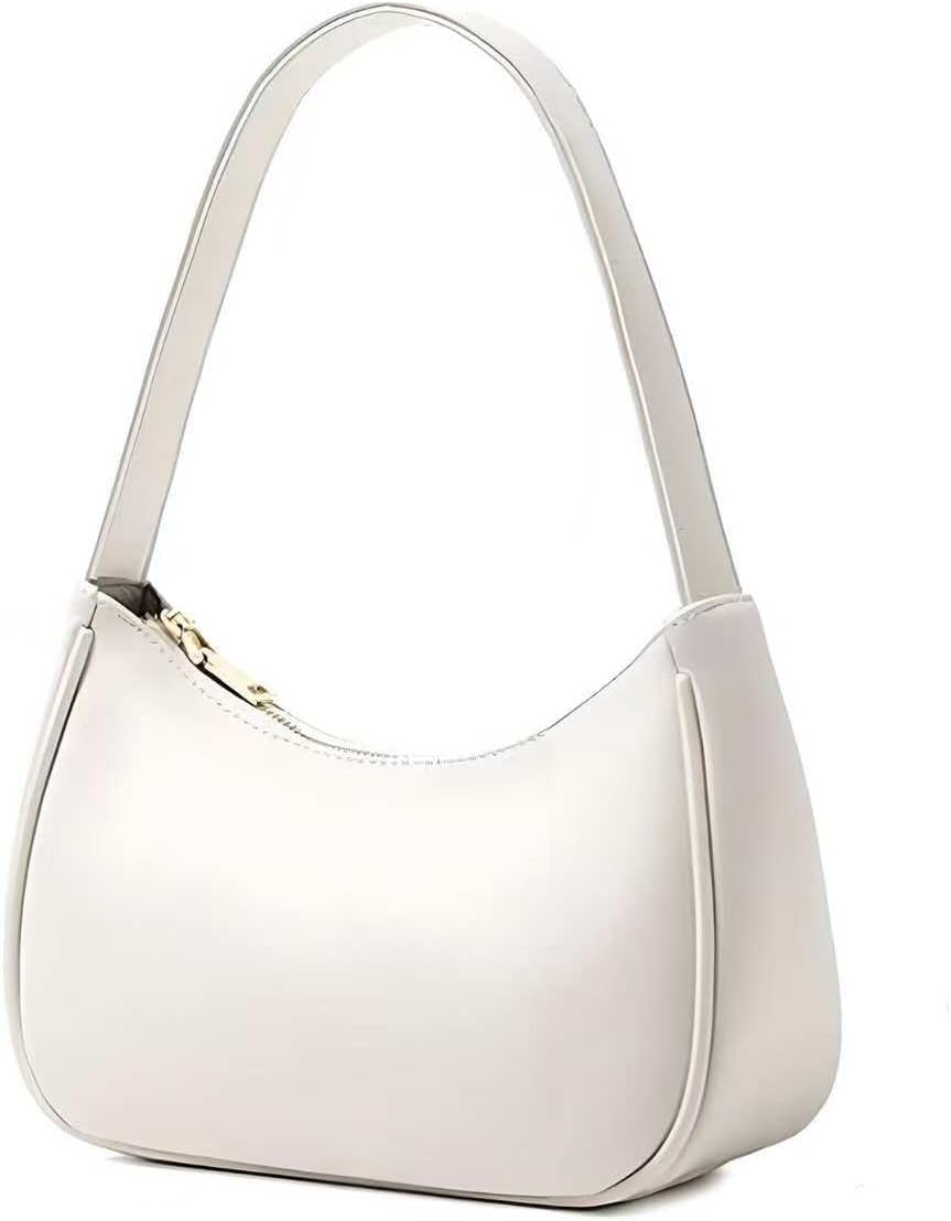 Shoulder Bags for Women Girls, Cute Tote Handbag Mini Clutch Purse with Zipper Closure