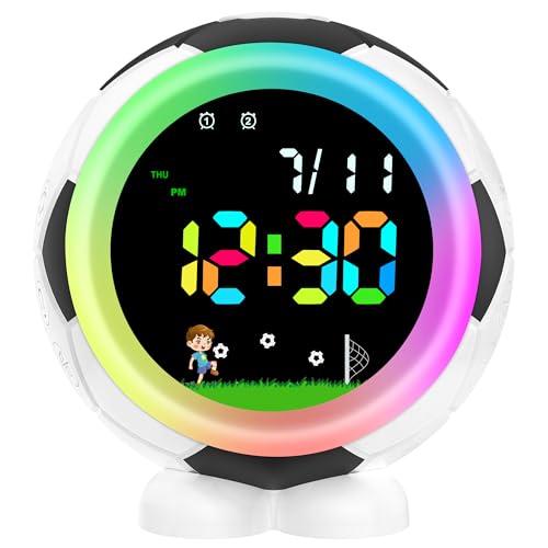 DTKID Soccer Ball Kids Alarm Clock for Boys and Girls by DTKID - Used condition - Image 2