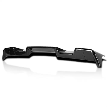 Spec-D Tuning Glossy Black ABS Cab Roof Spoiler for 2019-2021 Dodge Ram 1500 Models