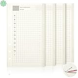 Papel de Recambio A6 con 6 Anillas, 17*9.5cm