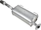 Marketplace Auto Parts Rear Exhaust Muffler with Chrome Tip - Compatible with 2013-2016 Nissan Sentra 1.8L 4-Cylinder