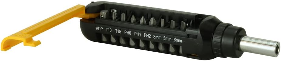 InstallMates Metric Multi-Bit 15-Piece Ratcheting Screwdriver Hand Tools
