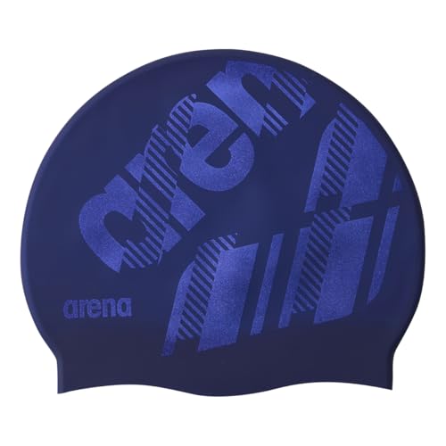 Arena AS6SSC20U Swim Cap, Unisex, Silicone Cap, One Size Fits Most, for Swimming, Exercise, Training, Stretchable
