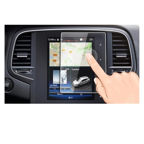 Protection écran Megane 4 pour préserver le GPS tactile RLink central