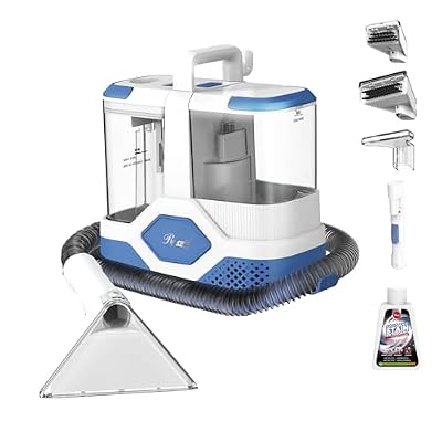 Rosewill Multi-Purpose Portable Carpet and Upholstery Cleaner, Powerful Suction 18 KPa Spot Cleaner, 600W Motor, Car and Auto Detailer, Stain/Spot Remover; Versatile Use: Carpet, Sofa, Pet Hair