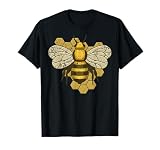 Honeycomb Bee Teez Vintage Beekeeper Tee