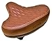 Made in Taiwan! Fito GS Beach Cruiser Bike Bicycle Saddle Seat with Spring Suspension (Brown)