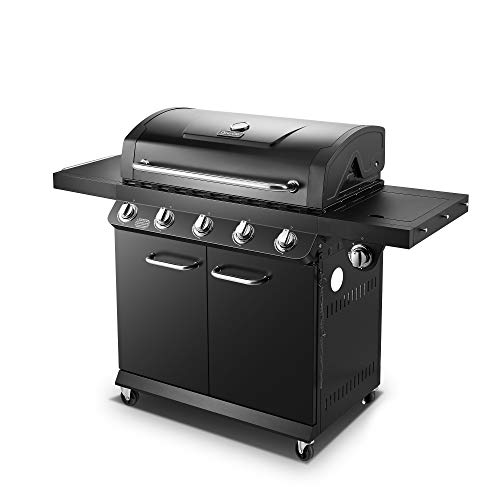Ghp Group Dgp552Csp-D Premier 5 Burner Propane Gas Grill, Black #TOP1