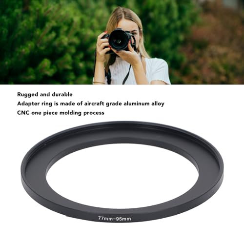 Adaptador de Anel Intensificador de 77 Mm a 95 Mm Anel de Filtro Intensificador de 77 Mm a 95 Mm par