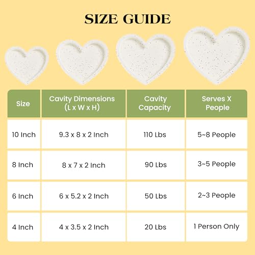 image for AOTASO 3 Pcs Silicone Heart Shaped Cake Pans 10 Inch 8 Inch 6 Inch Min