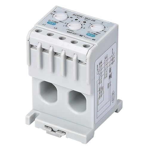 Relé electrónico SOPR-SS2-220 de sobrecarga con motor protector AC y rango de 10-120A 5