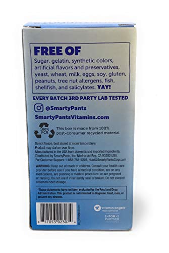Smartypants Multivitamin For Men: Omega-3 Dha, Zinc For Immunity, Vitamin D3, Vitamin C, B6, Folate, Vitamin A, B12, 35 Count (35 Day Supply) #TOP3