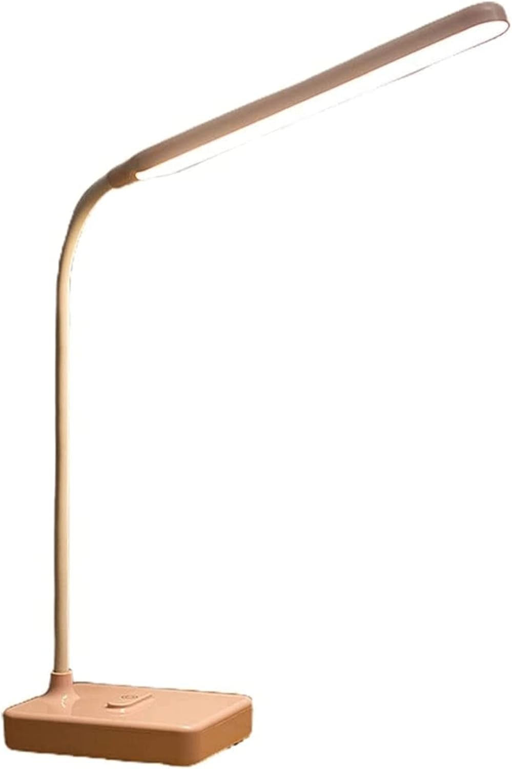 Decorative Lamp Minimalist Table Lamp, LED Three Gear Adjustable Folding Desk Lamp with 360 ° Universal Hose, One Touch Even Light Bedside Lamp Night Light