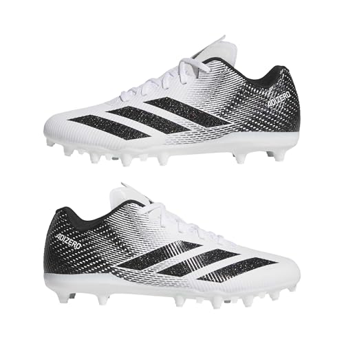 adidas Unisex-Adult Adizero Electric.2 Ii American Football, White/Black, 8.5 by adidas - Image 7