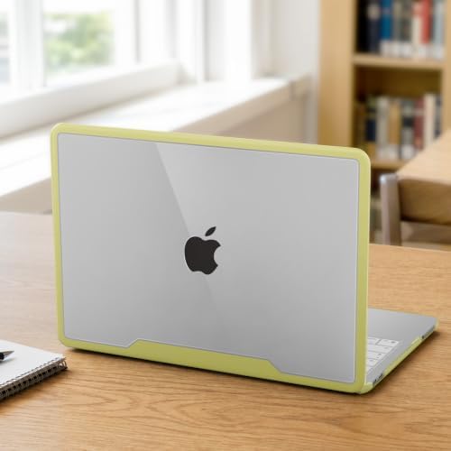 iCasso MacBook Neo Case 13 inch with A18 Pro Chip 2026 A3404 Citrus Yellow