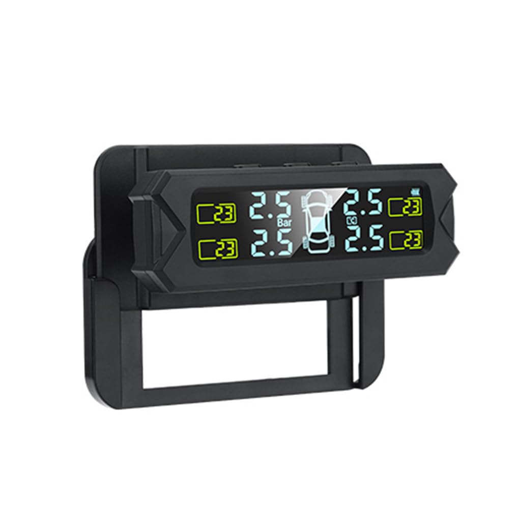 Rilevatore automatico del Per sistema di pressione dei pneumatici con sensori esterni con allarmi di sicurezza Misurazione del display digitale LCD in tempo reale