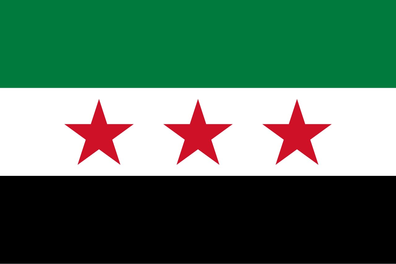 Drapeau Syrie 200x120 grand format finitions renforcées de qualité