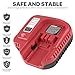 Fast Charger for Black & Decker BDFC240 18V 14.4V 12V 9.6V 24V NiCD NiMH Battery HPB18 HPB18-OPE HPB14 HPB96 HPB24 Replacement for Black and Decker 18V Battery Charger