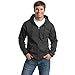 Port & Company Men's Big And Tall Full-Zip Hooded Sweatshirt Charcoal