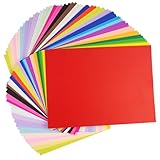 Multifonctionnel: Le feuille cartonnée A4 peut être utilisé pour le bricolage, le scrapbooking, l'emballage de cadeaux, les cartes de vœux, les posters, etc. Parfait pour les amateurs de bricolage et les débutants.