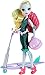 Monster High Surf-To-Turf Scooter Vehicle with Lagoona Blue Doll