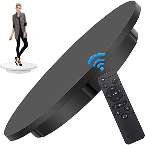 SUPPORTO PC GIREVOLE rotante resistente per monitor e piante (nero) EUR