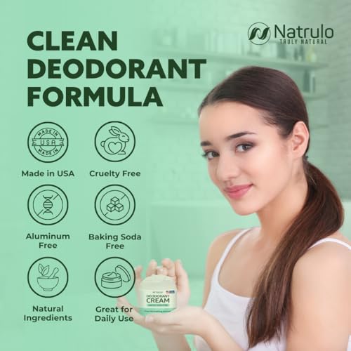 Image of Deodorant Cream - Aluminum Free Natural Whole Body Deodorant, Women & Men