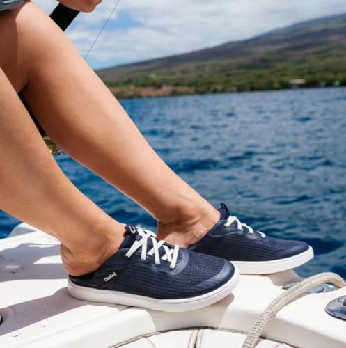 Image of OluKai Kahakai Women's Waterproof Leather Athletic Sneakers