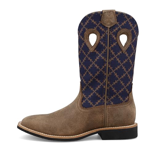 Image of Twisted X Kid's 9 inch Top Hand Square Toe Cowboy Boots