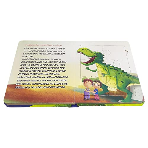 Janelinha Lenticular-Minha Av. QC:Dinossauros
