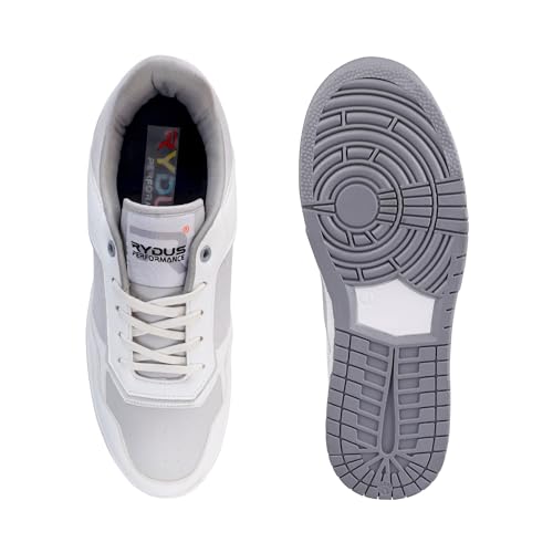 Image of RYDUS R-Club Running Shoes for Men | Breathable, Lightweight, Non-Slip Grip | Recycled Material | Extra Cushioned, Moisture Resistant Athletic Trainers