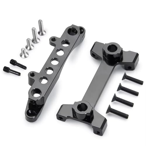 Support fixation carrosserie SCX10 III en métal anti-déformation