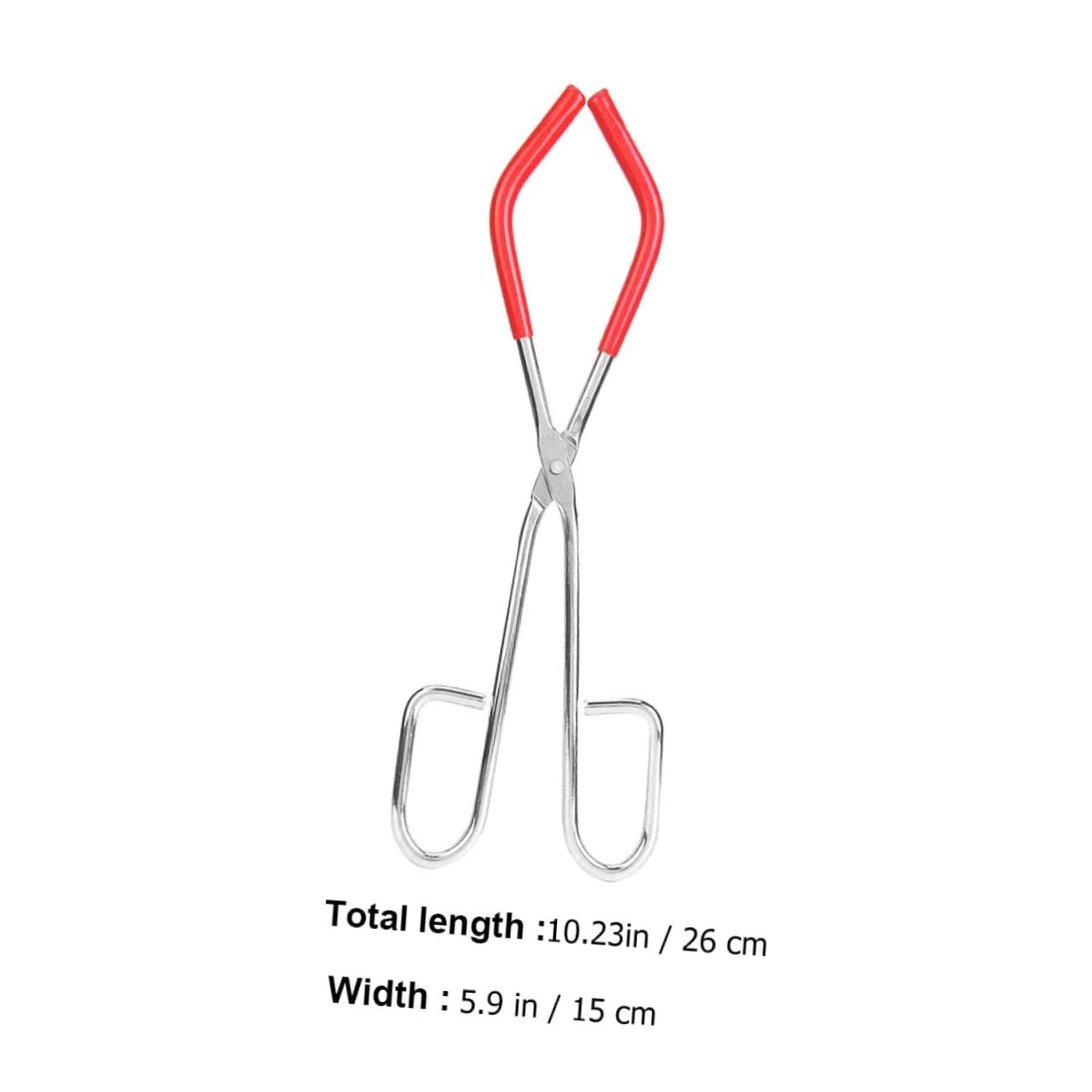 NAMOARLY Cup Beaker Pliers Chemistry Glassware Clamp Lab Clamp for Flask Beaker Crucible Test Tube Clamp