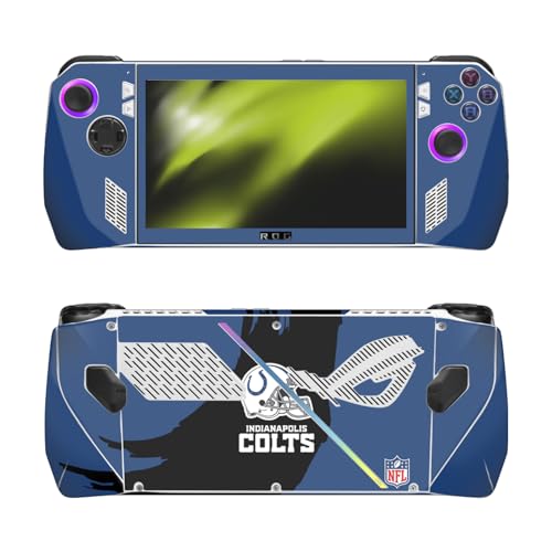 Sticker Vinyle NFL Indianapolis Colts pour Protéger l'ASUS ROG Ally des Rayures