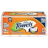 2 Pack Super Premium Paper Towels (15 rolls, 150 sheets per roll)